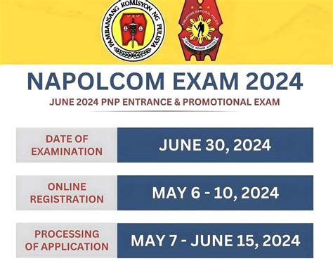 napolcom promotional exam schedule 2023|Napolcom Exam Schedule 2023 & Requirements.